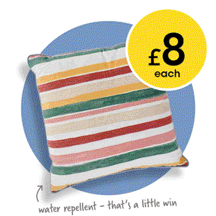 wilko outdoor seat cushions