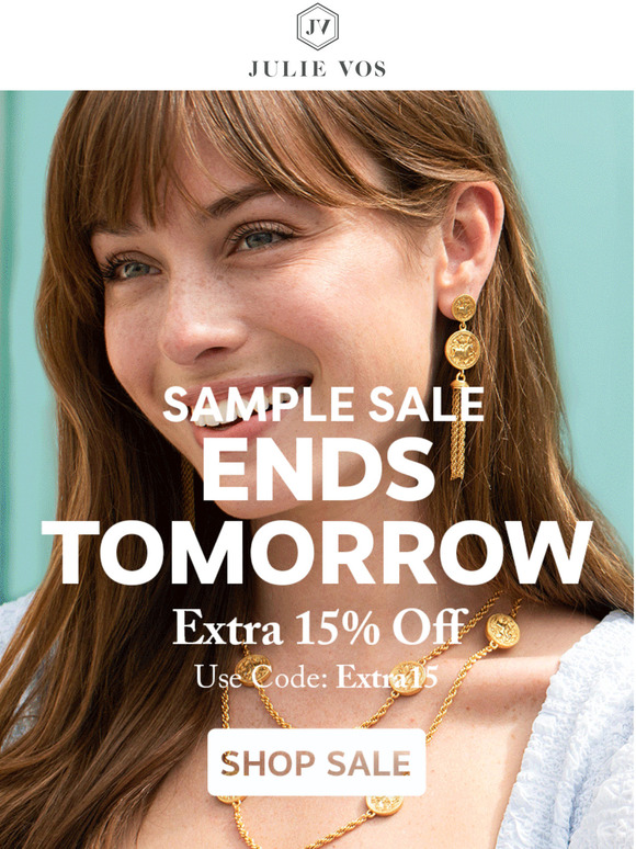 Julie vos deals sample sale