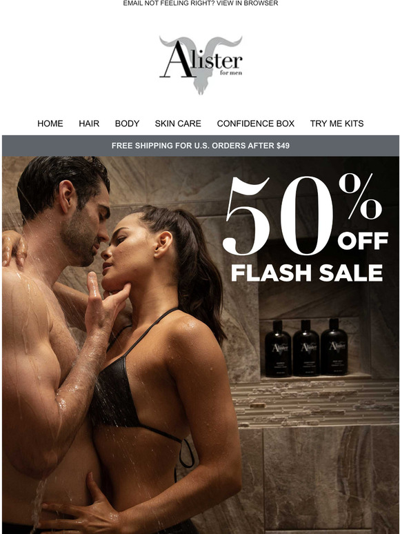 50% off Sitewide Flash Sale