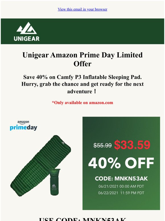 Unigear Amazon Prime Day Deals Live Now 