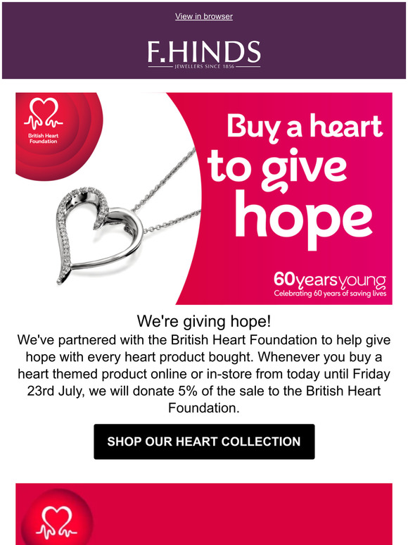 hinds jewellery sale