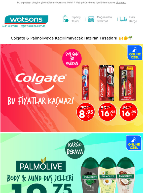 Colgate & Palmolivede Karlmayacak Haziran Frsatlar!