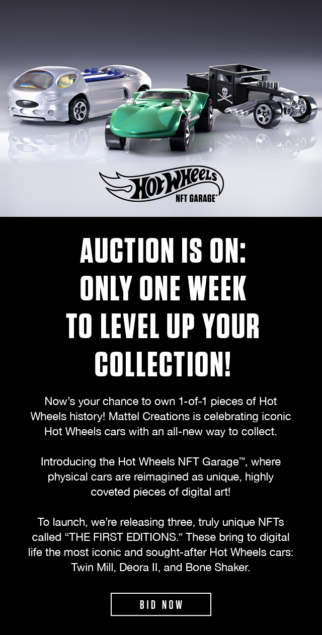 Hot Wheels NFT Garage Fast & Furious