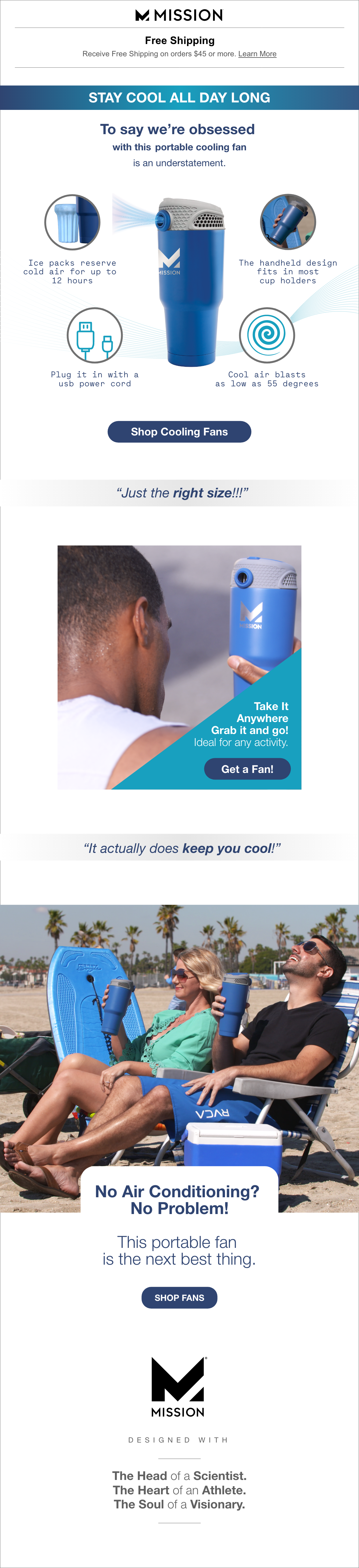 Mission: Your personal cooling fan | Milled