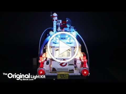 Brick Loot LED Light Kit for LEGO Ecto 1 set 10274