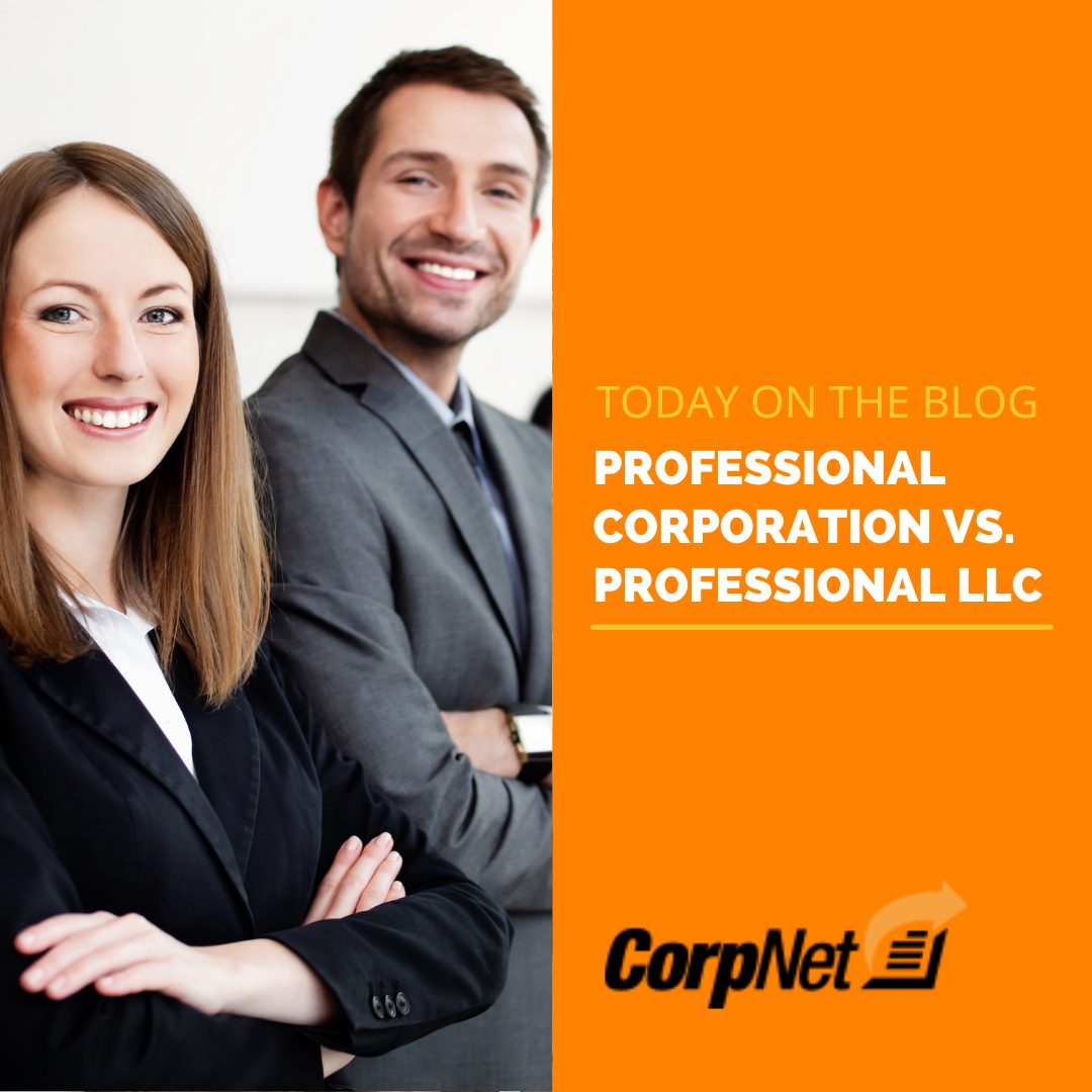 professional corporation vs corporation