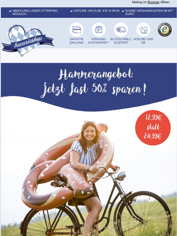 Jetzt sparen: Unsere Schwimmbreze mega redruziert!
