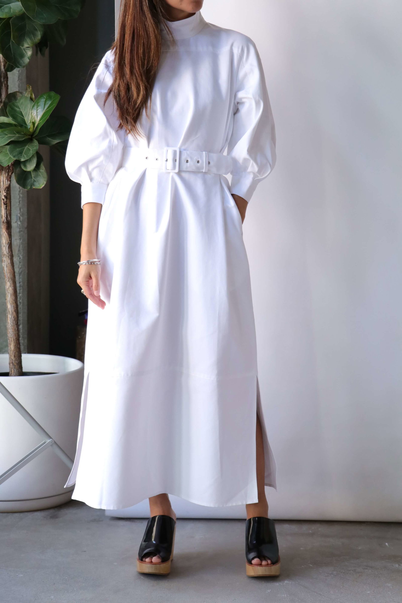 Rachel Comey Agathon Dress in Optic White