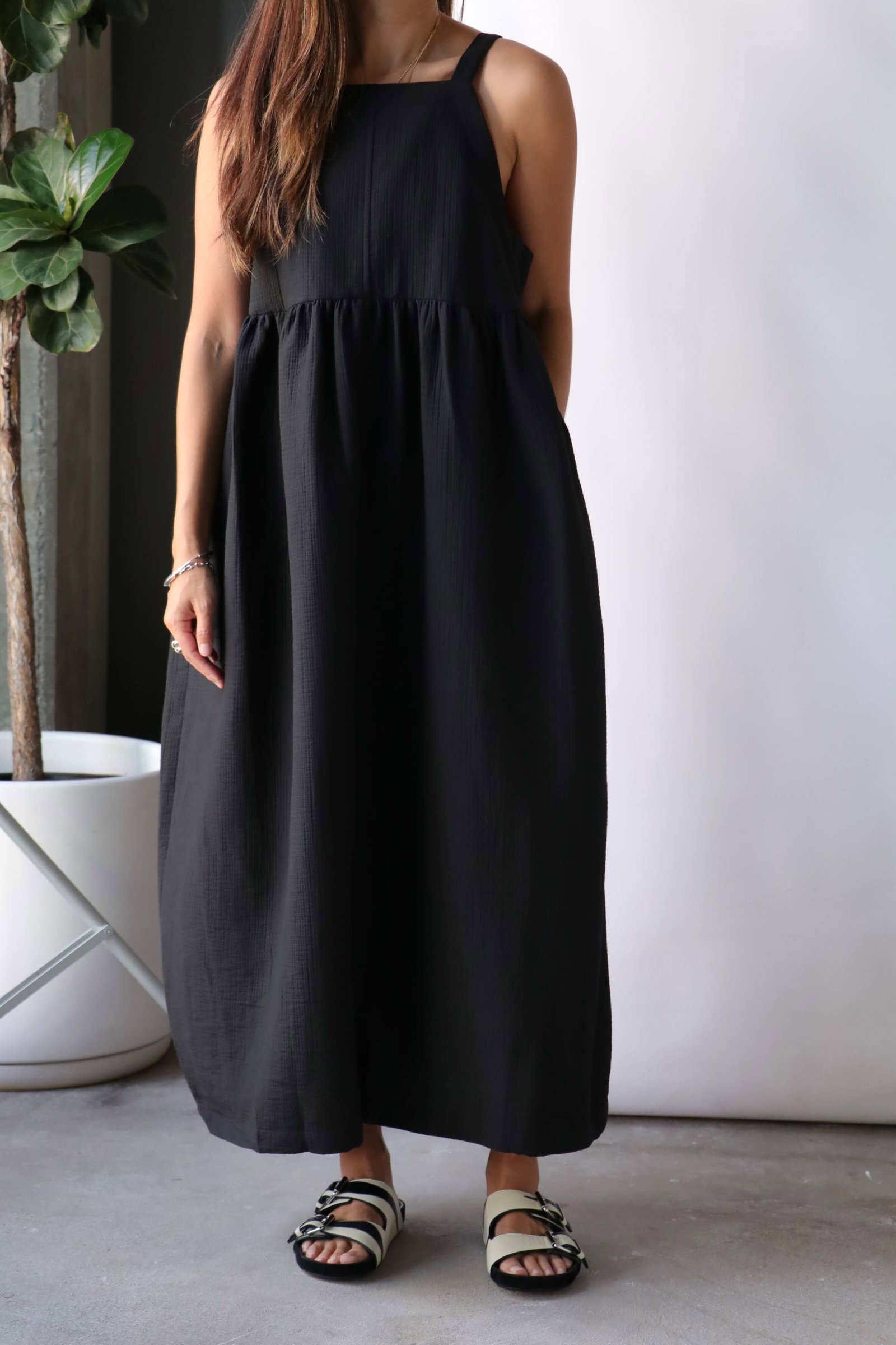 Rachel Comey Fresco Dress in Black and Red