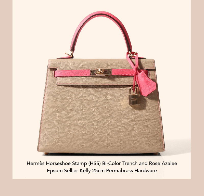 Hermes Kelly 28 Horseshoe Stamp Craie & Etain Epsom Leather Sellier  Permabrass Hardware (Store Fresh)