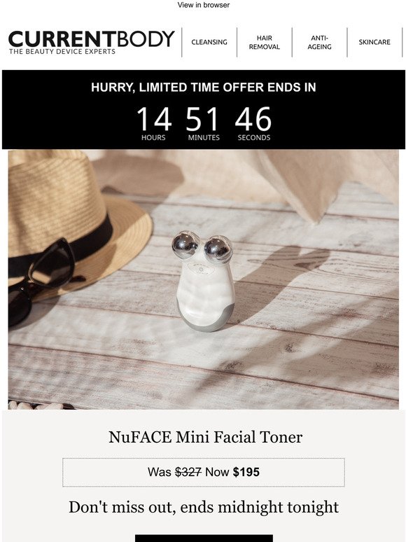 Deal of the Day: NuFACE Mini - Only $195