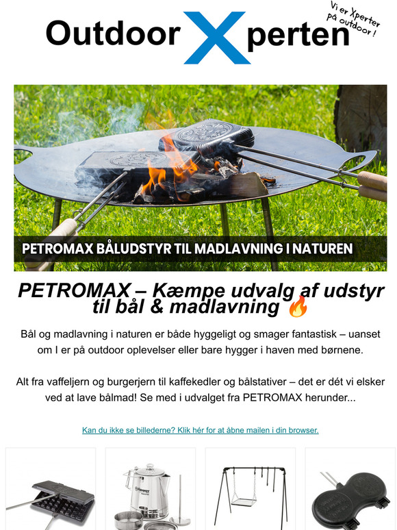 PETROMAX  Kmpe udvalg af udstyr til bl & madlavning 