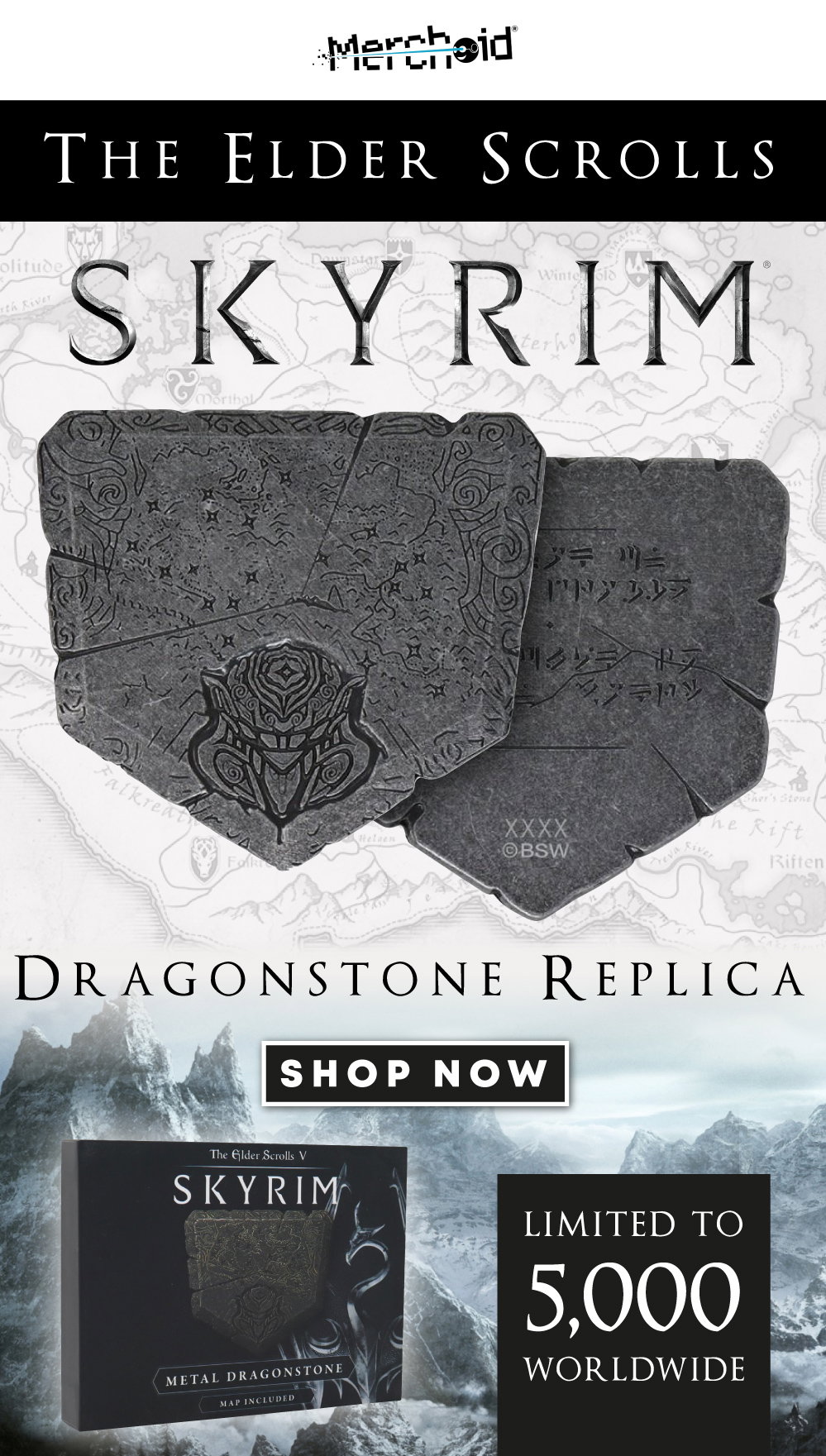 Skyrim Dragonstone Replica