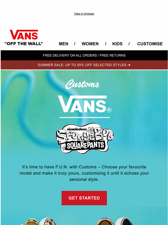 Vans Uk Buy Your Vans Gift Card Milled