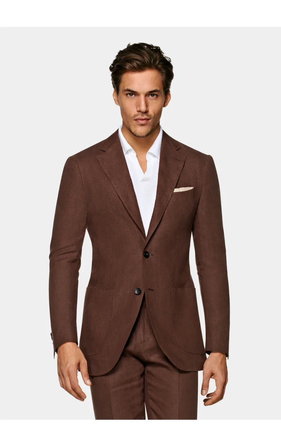 The Dark Brown Lazio Suit