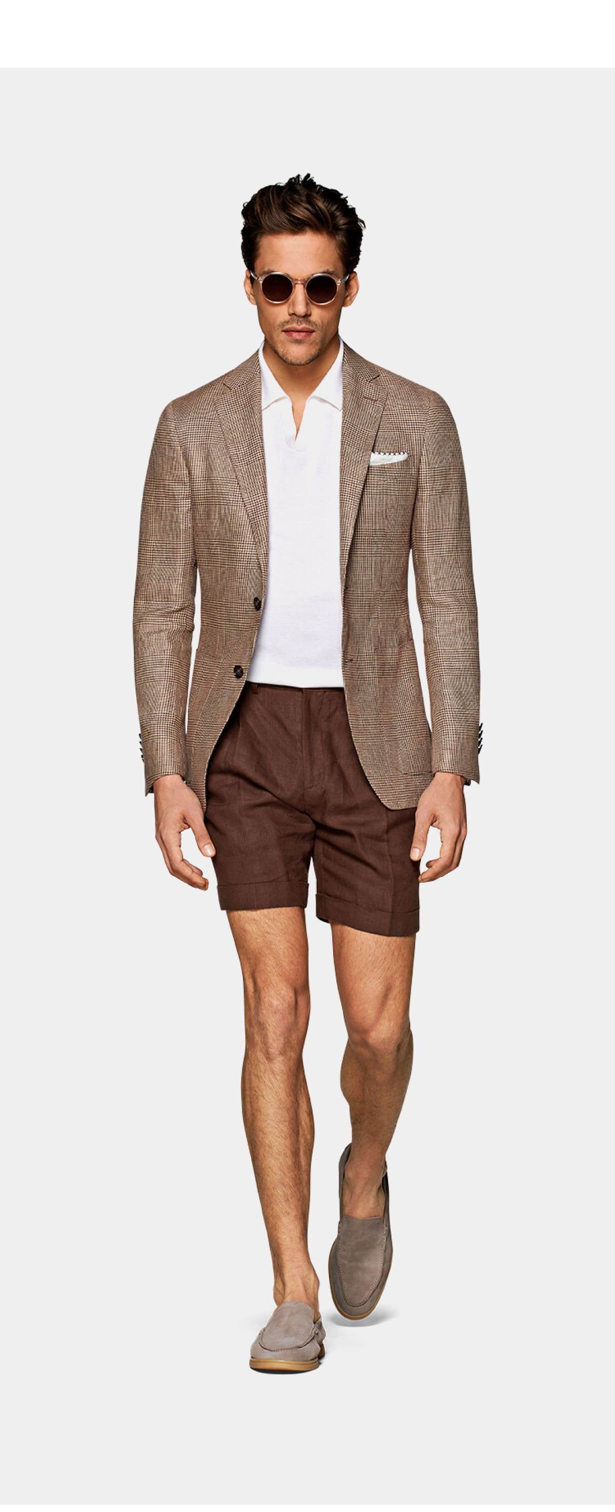 The Mid Brown Check Havana Jacket