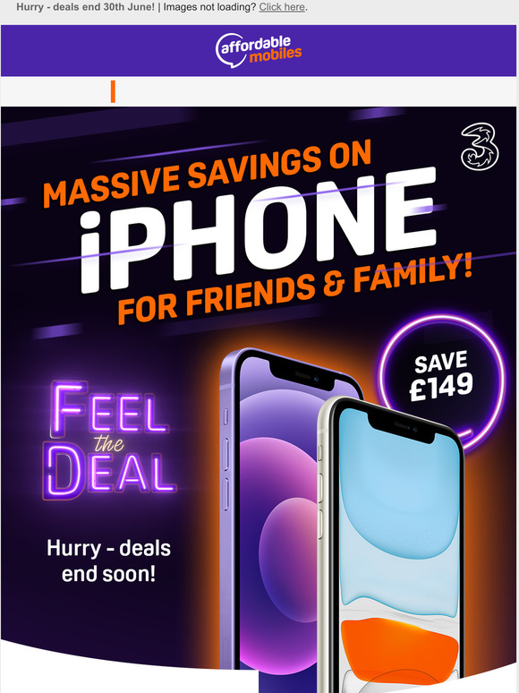 Affordablemobiles Co Uk Share Huge Savings On Ee With Friends Family Milled
