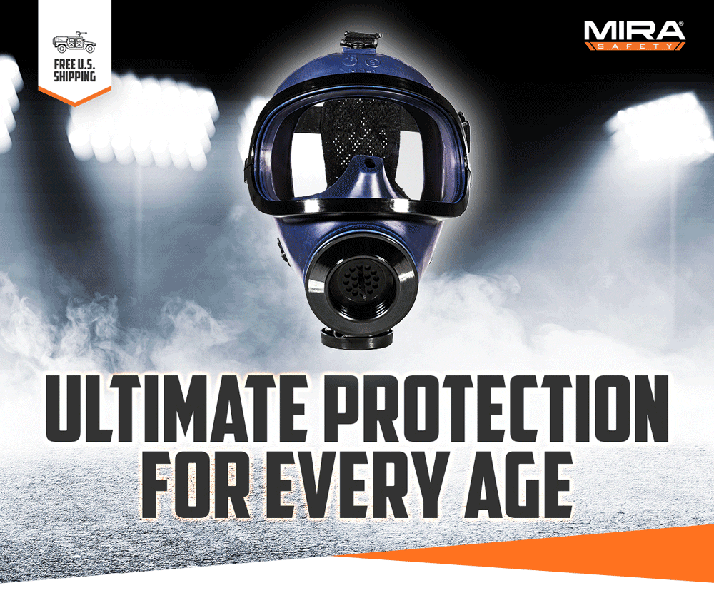 MIRA Safety MD1 Kids Gas Masks Ready for PreOrder! Milled