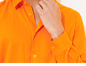 Unisex cotton voile Shirt Solid