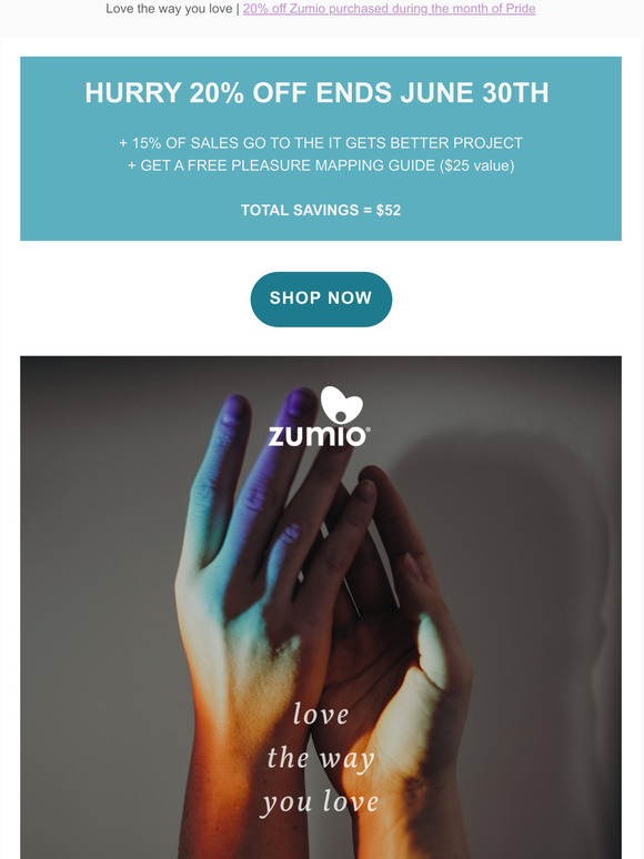 Last Chance  20% off Pride Month Sale ends soon!