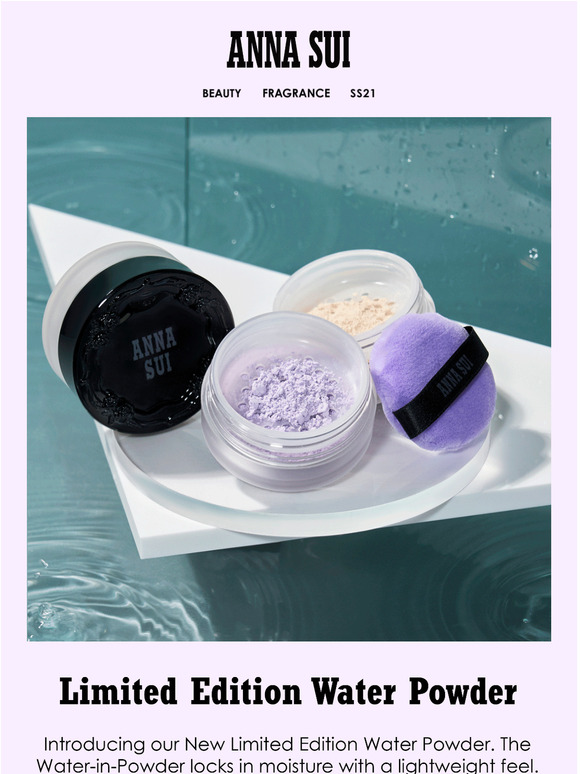 Anna Sui New Limited Edition Water Powder Milled