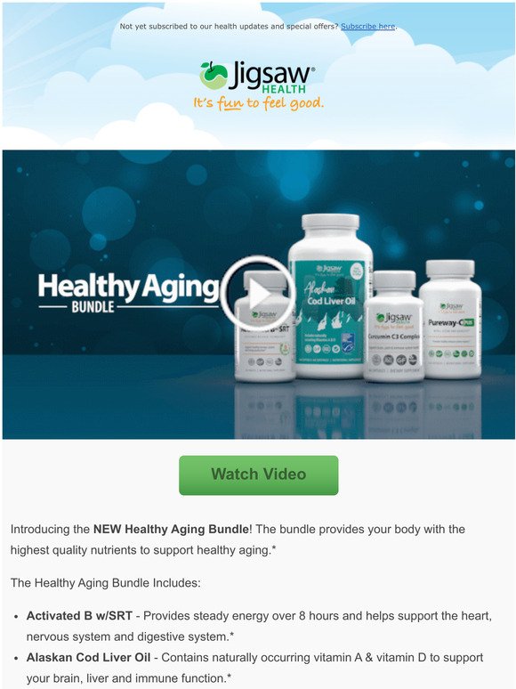 NEW Healthy Aging Bundle, Now Available!