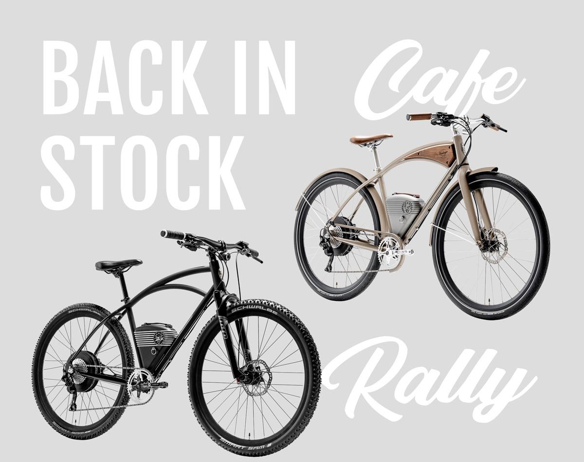 BACK IN STOCK - Cafe & Rally