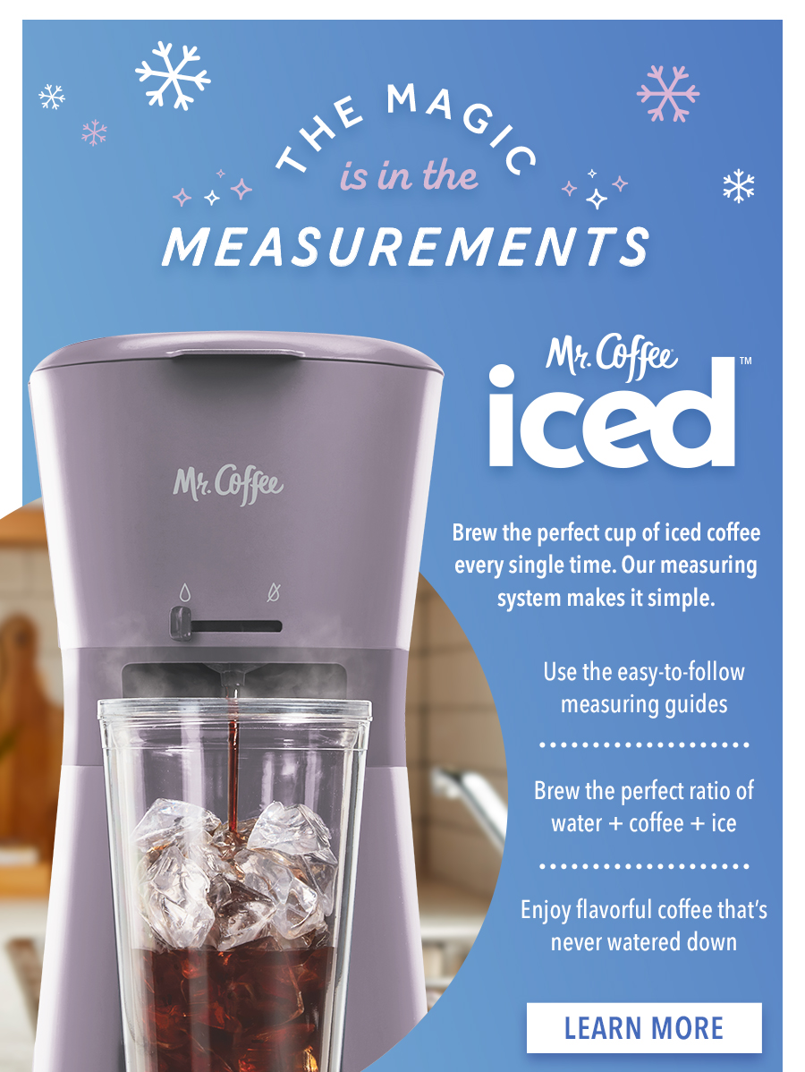 Mr Coffee Perfect Iced Coffee. Every. Single. Time Milled