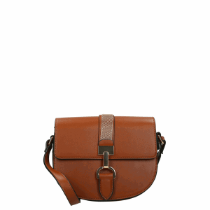 Firenze crossbody tas gold brown