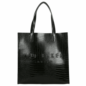 Ted Baker Croccon shopper L black