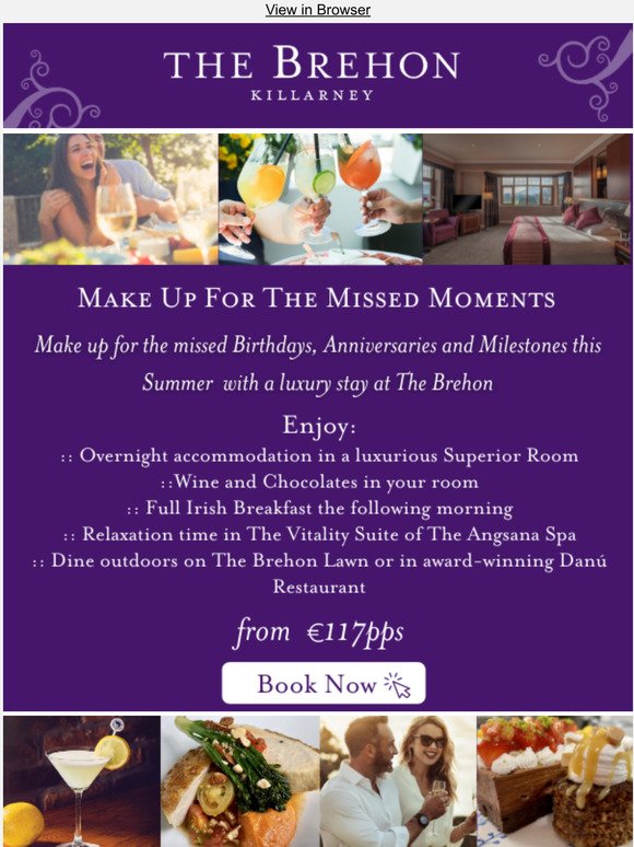 Book Your Luxury Summer Escape to Killarney 