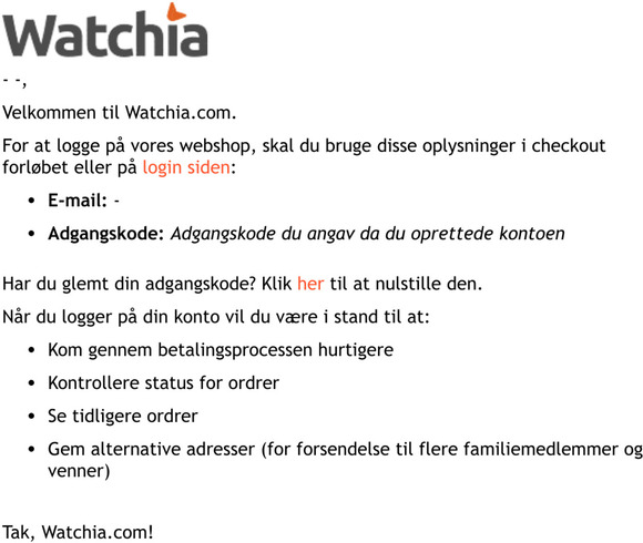 Velkommen til Watchia.com