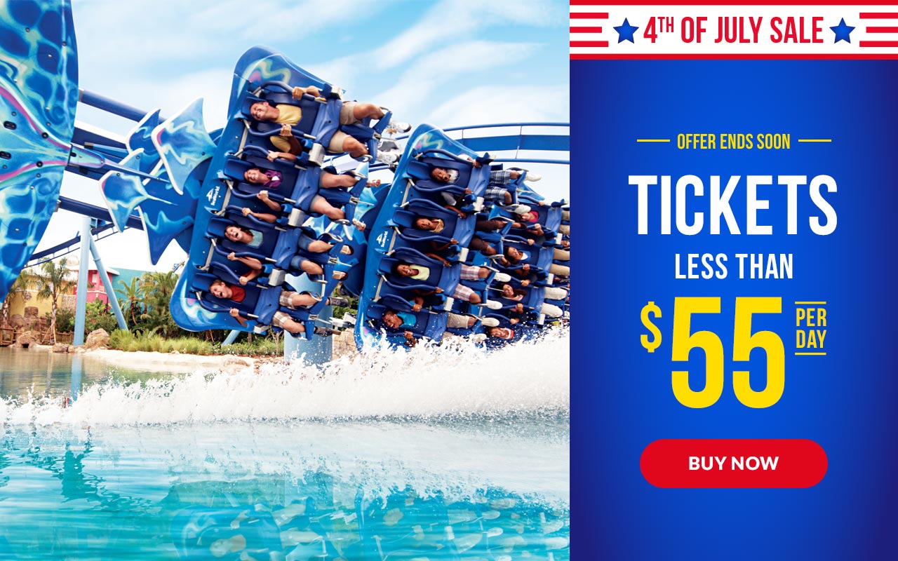 Busch Gardens Tampa Offering FOUR 4th of July Deals