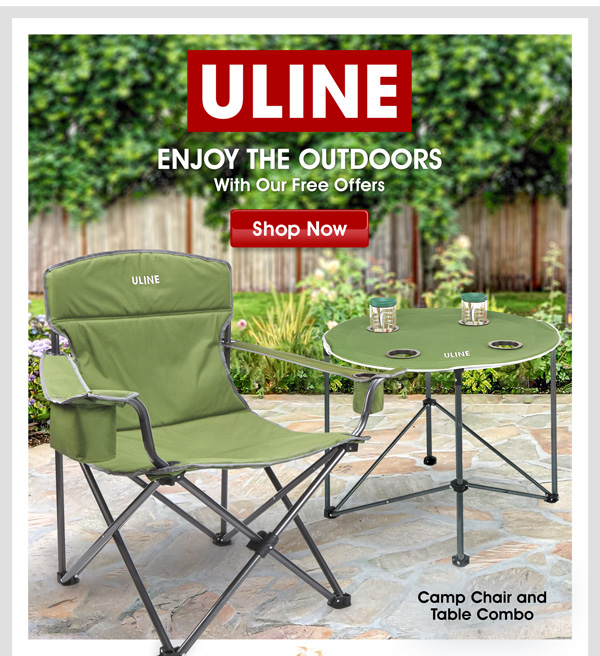 uline tables and chairs