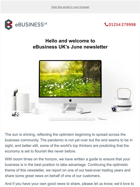 June newsletter: Are you prepared for once-in-a-generation boom times?