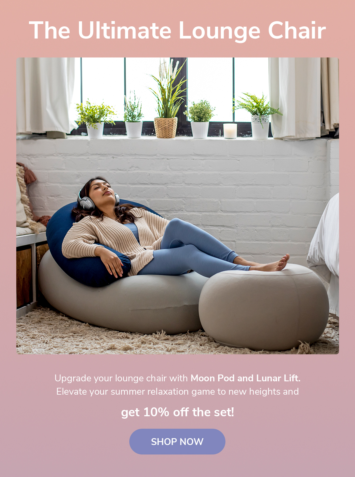 Moon Pod Create your perfect lounge chair Milled