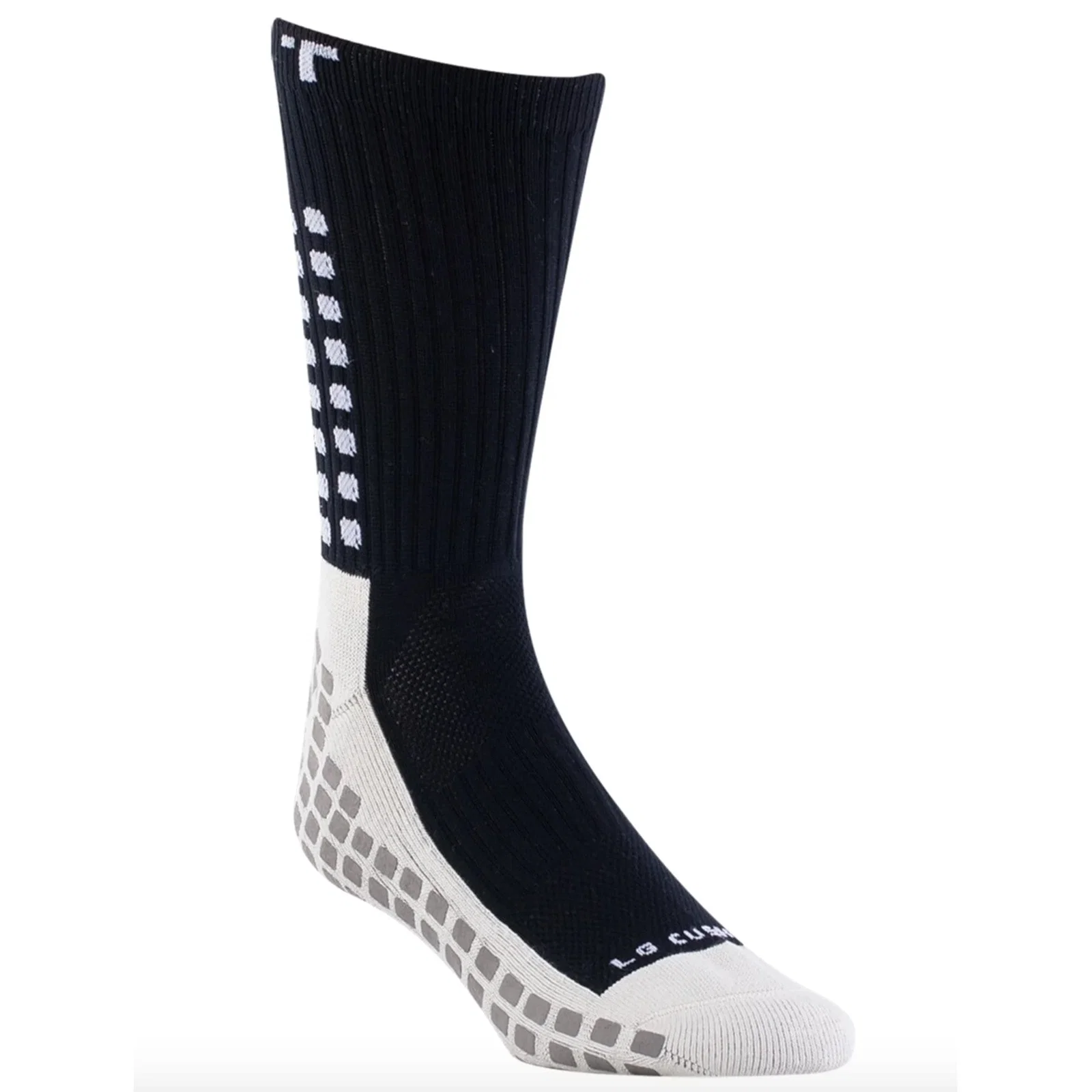Image of TRUSOX Black  Mid-Calf Crew Length Cushion Rugby Socks