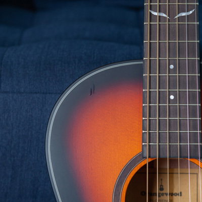 scratched fretboard