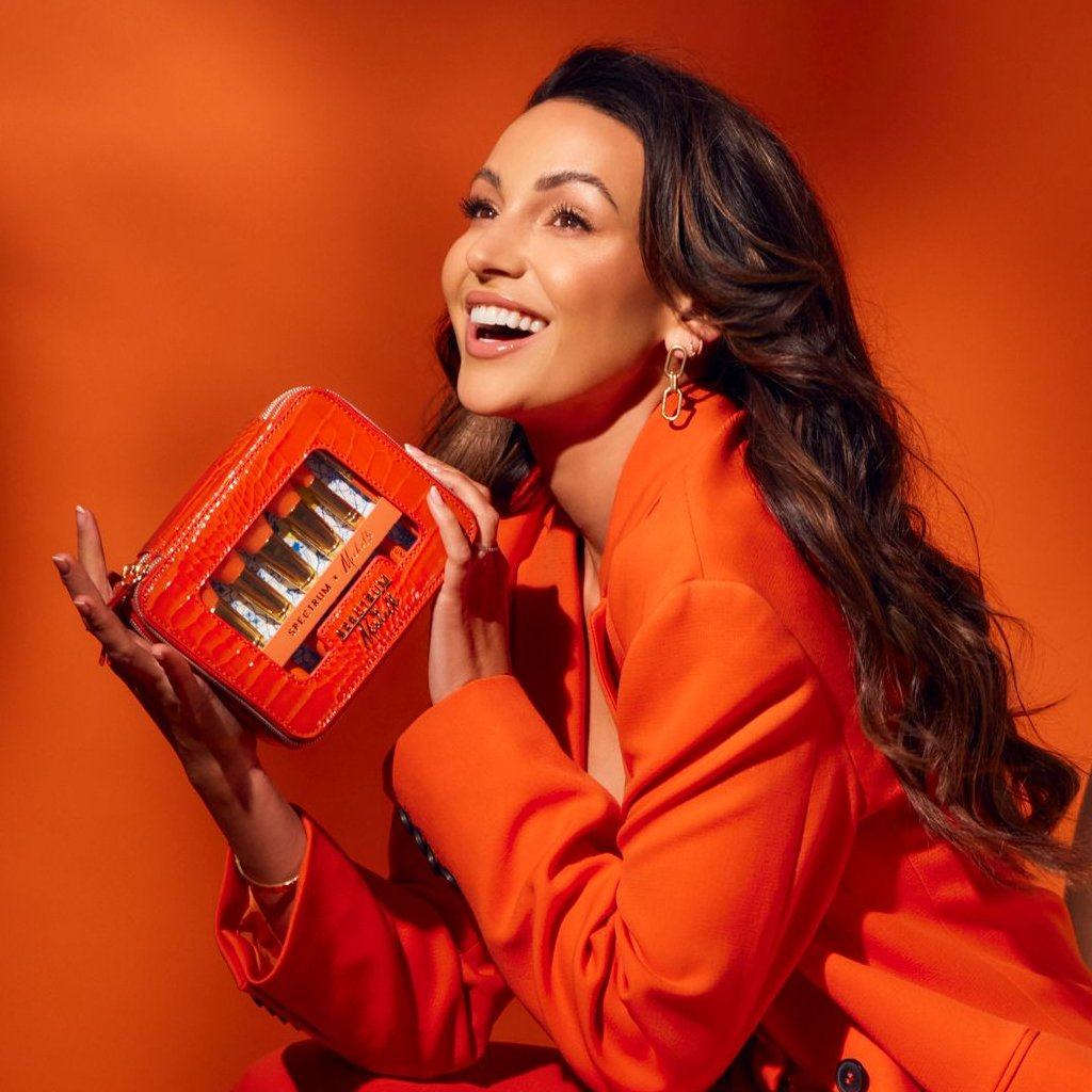 Image of Michelle Keegan Sunset Orange Set
