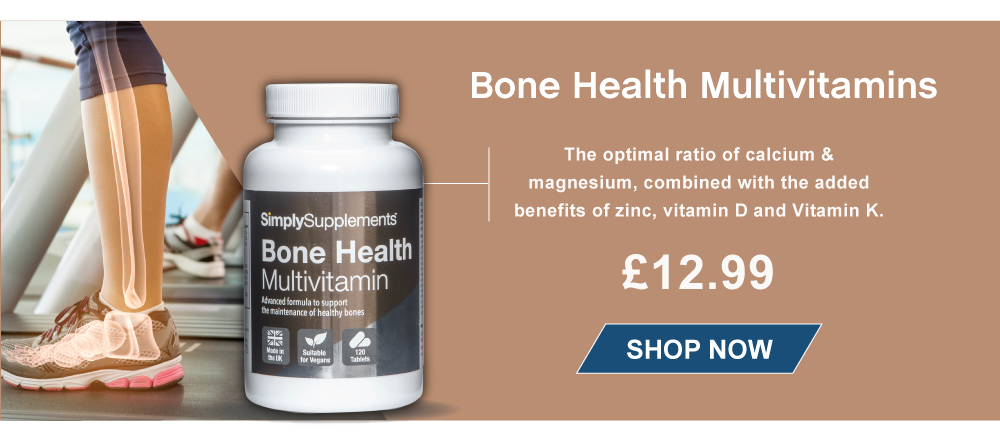 Bone Health Multivitamin. Only £12.99. SHOP NOW