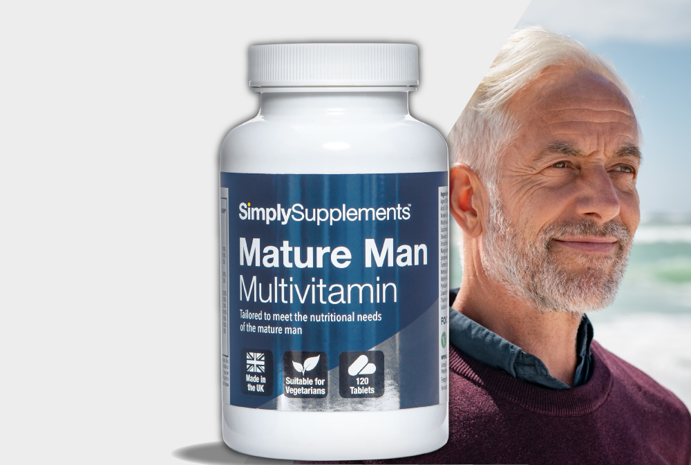 Mature Man Multivitamin. Only £12.99. Shop Now