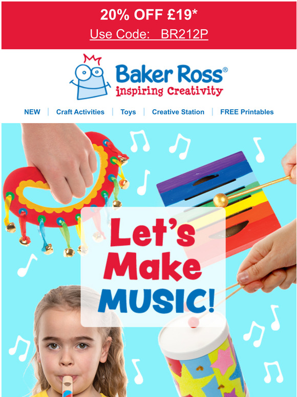 baker ross coupon code