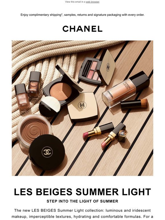 Chanel Les Beiges Summer Light Collection for 2021