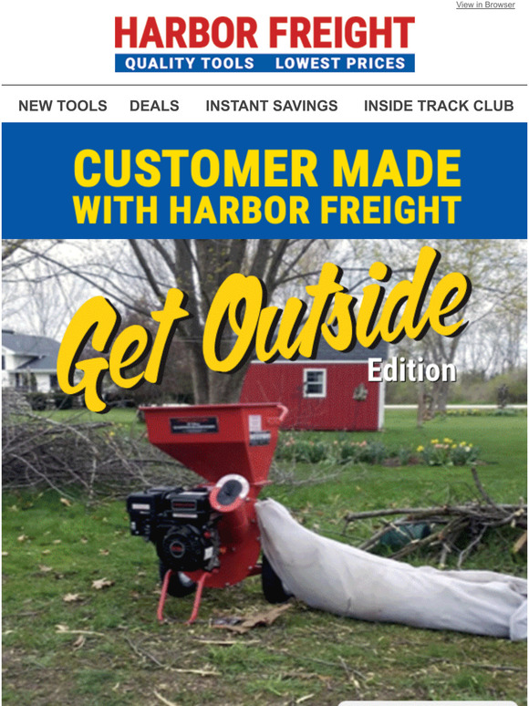 Harbor Freight Tools Customer Made With Harbor Freight Milled