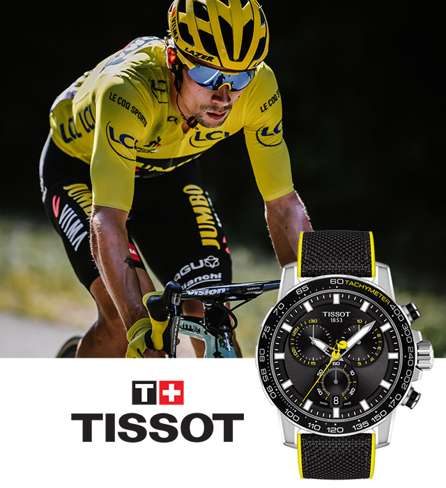 H. Samuel Tissot Official Sponsors of Tour de France Milled