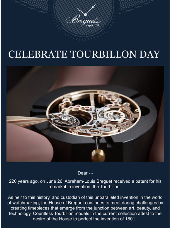 Breguet Celebrate Tourbillon Day Milled