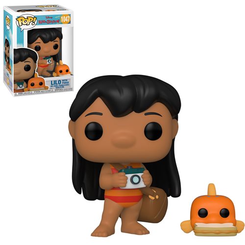 Lilo & Stitch Stitch with Ukulele Diamond Glitter Pop! Vinyl