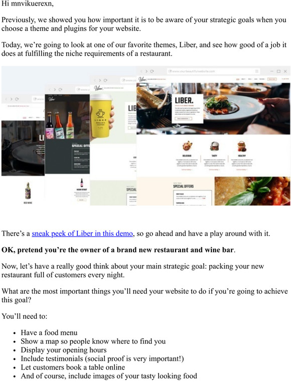 Finding a WordPress theme to meet your strategic goals