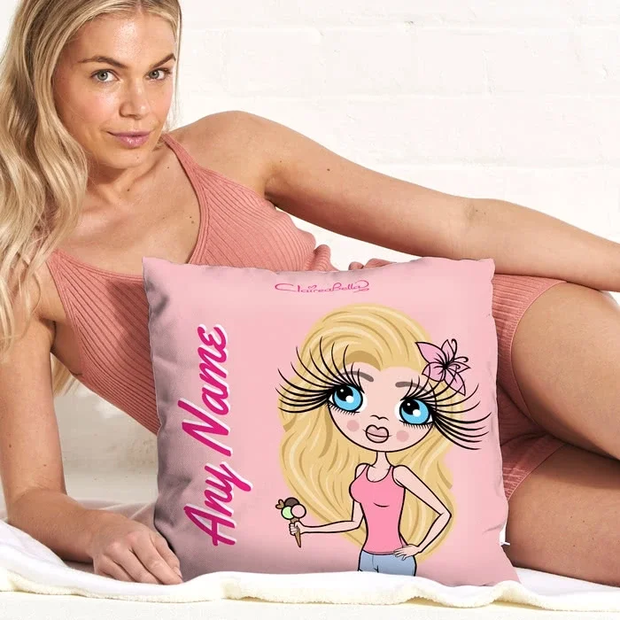 Image of ClaireaBella Square Cushion - Close Up