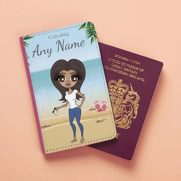 Image of ClaireaBella Beach Print Passport Cover